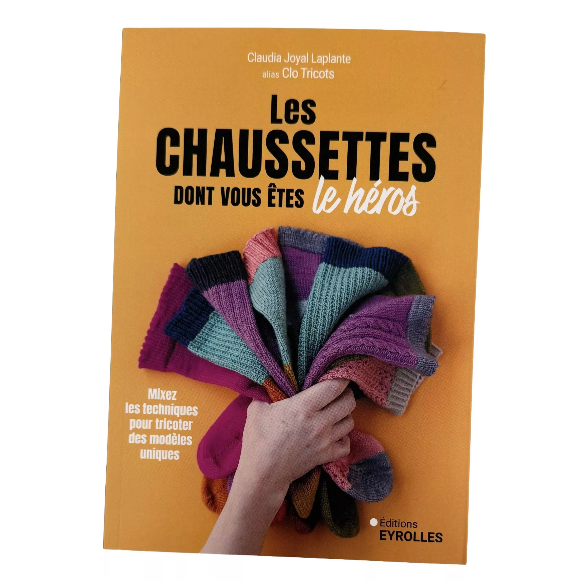 Couverture du livre, les chaussettes dont vous êtes les héros, Claudia Joyal Laplante