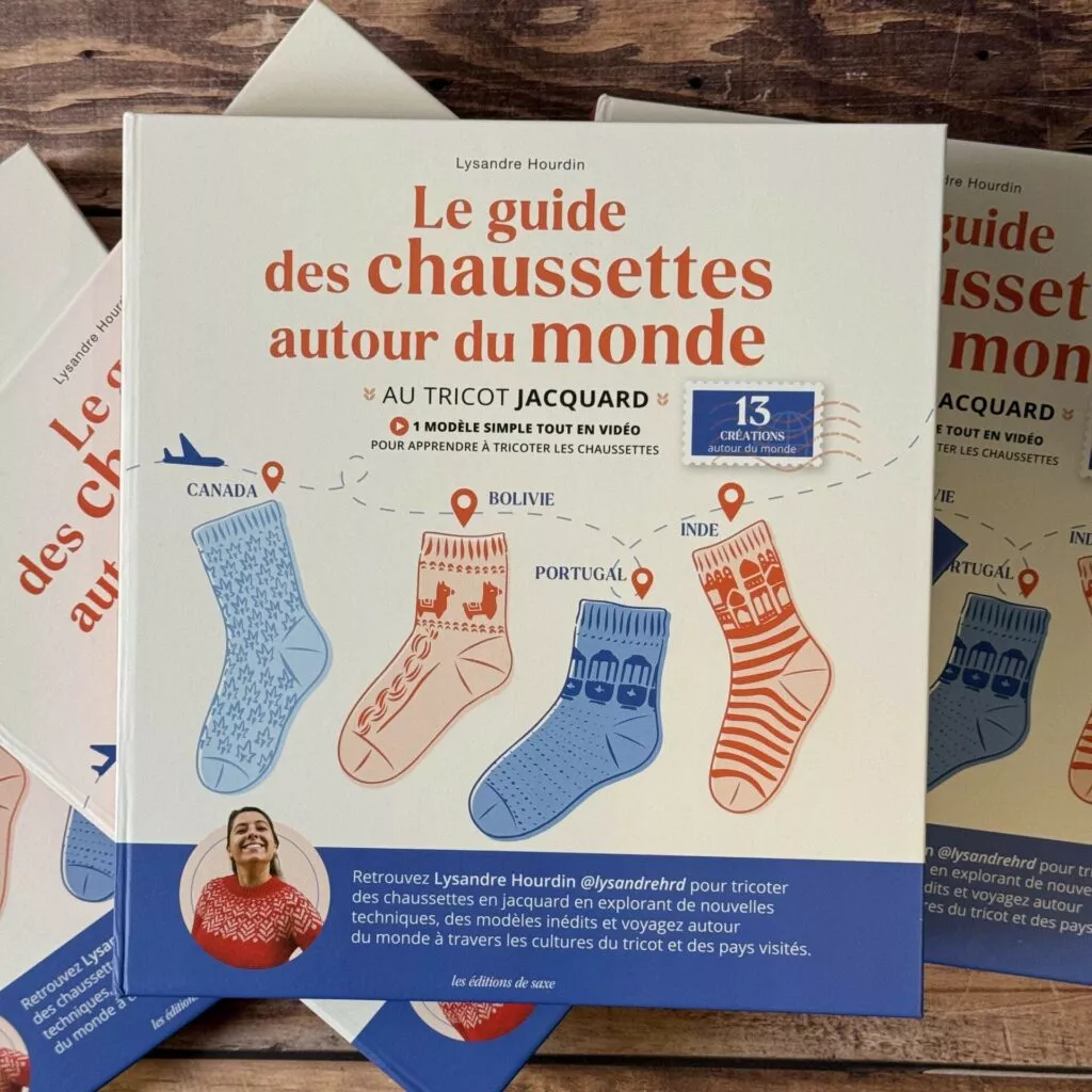 Le guide des chaussettes autour du monde au tricot jacquard – Lyssandre Hourdin